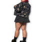90’s/Y2K Draper’s & Damon’s Floral Beaded Cardigan (XL)