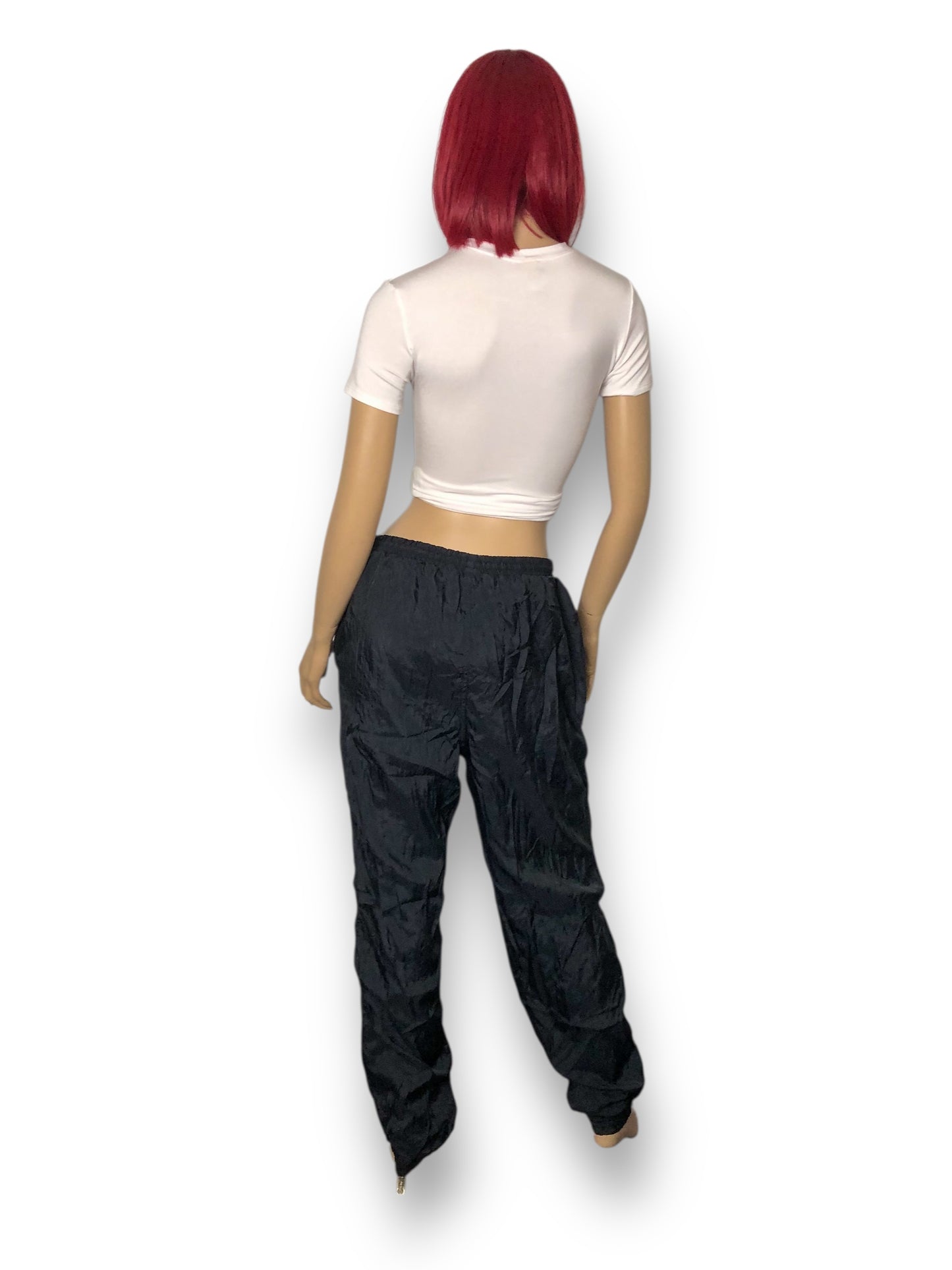 90’s/Y2K Apex Black Track Pants (L)