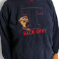 Y2K Looney Tunes Navy Blue Taz the Tasmanian Devil Sweatshirt (2X/3X)