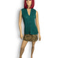 90’s Amusante Teal Knit Vest (L)