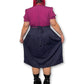 90’s Retro Grunge Midi Dress (2X)
