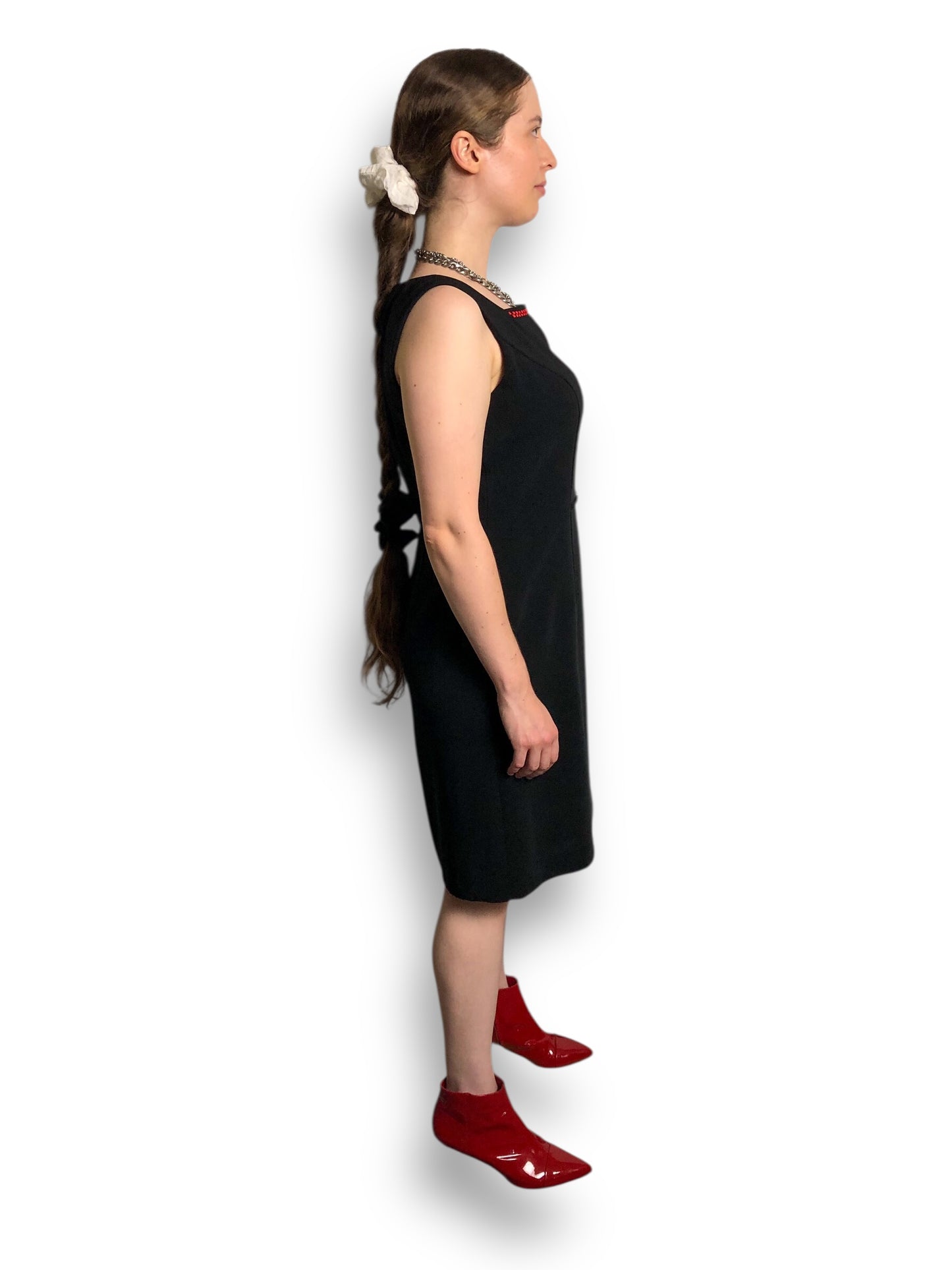 90’s/Y2K Black Pencil Dress (L)