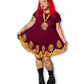 90’s/Y2K Boho Whimsy Dress (OSFM)