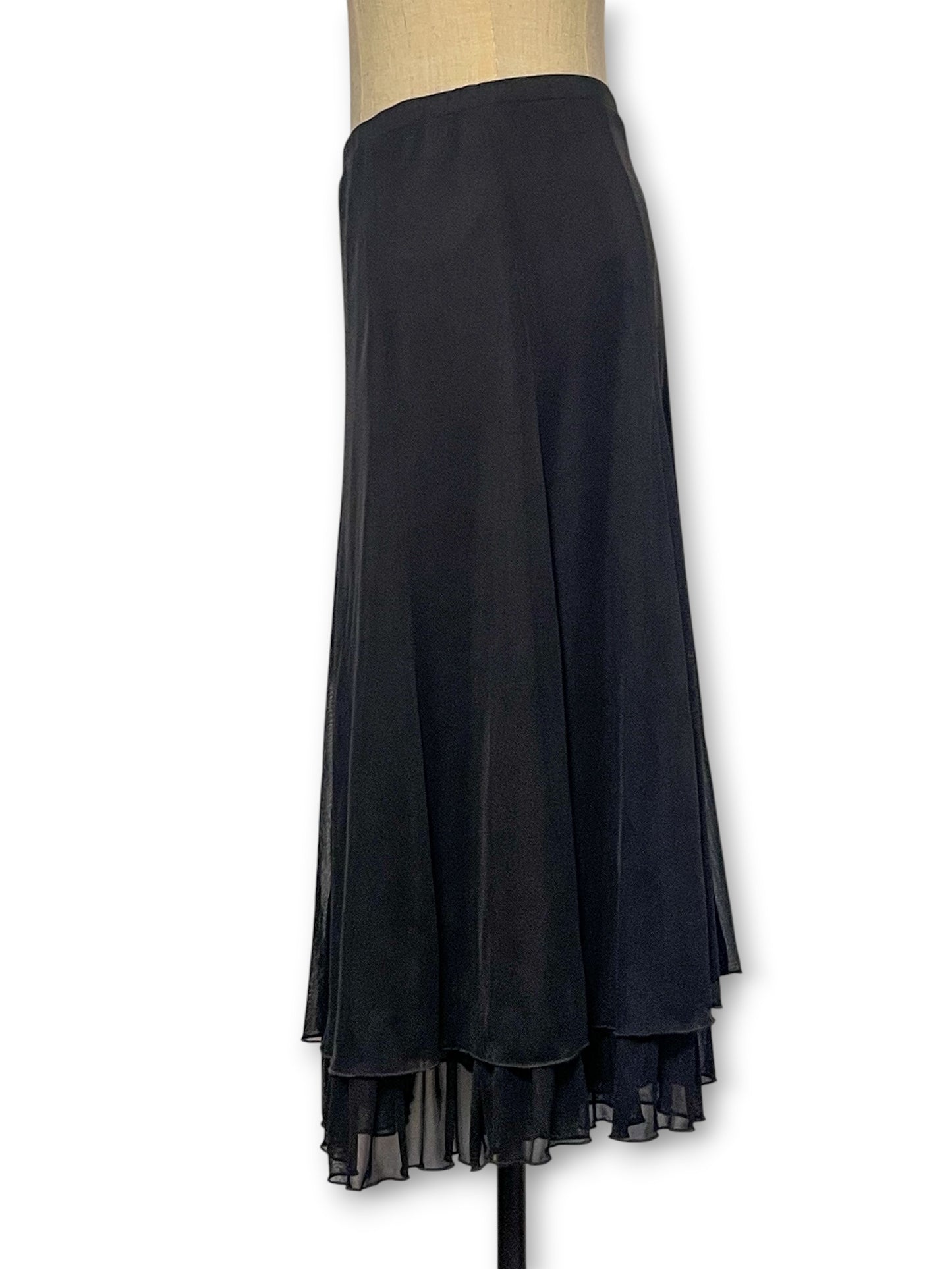 Y2K Goth Fairy Midi Skirt (S/M/L)
