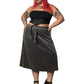 80’s/90’s Tumbleweeds Gray Velvet Skirt (XL/2X/3X)