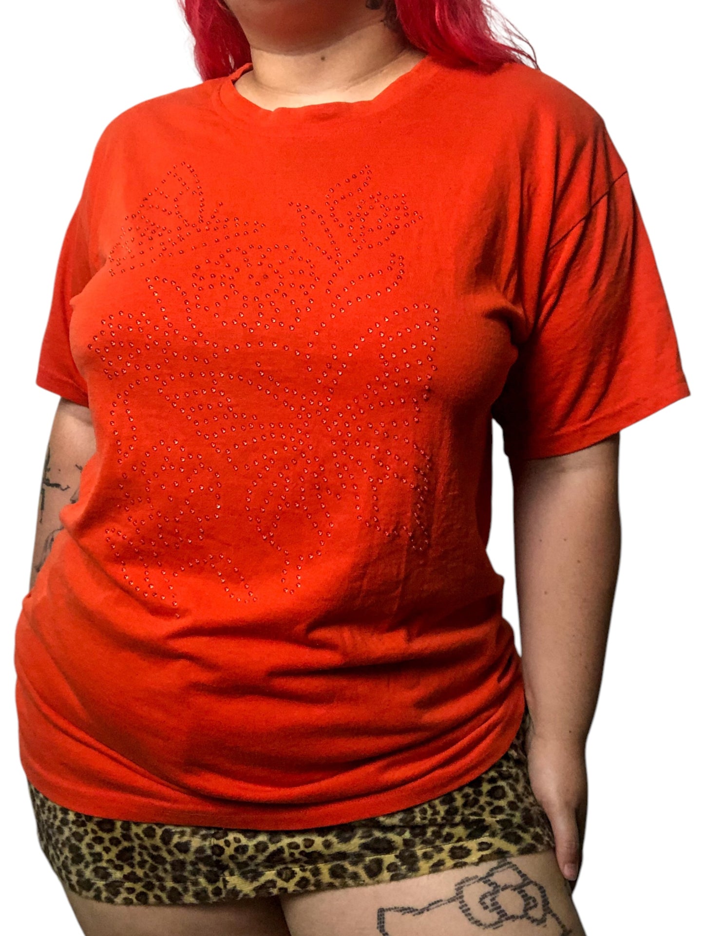80’s/90’s Kavio Designs Orange Shirt (2X)