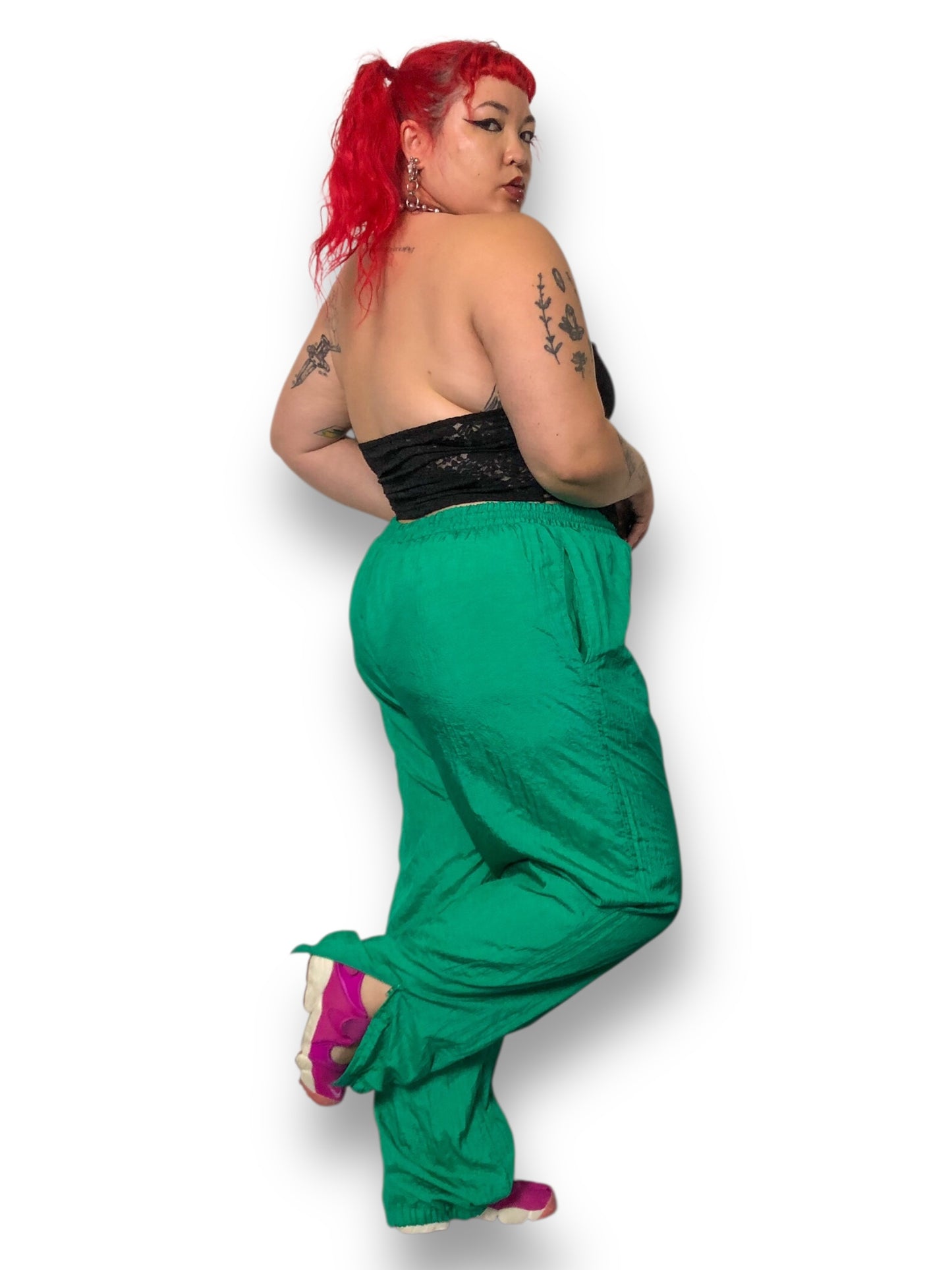 80’s Blair Boutique Green Track Pants (2X)