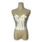80’s White Corset Bustier Top (36C)