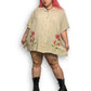 Y2K All American Comfort Beige Blouse (5X)