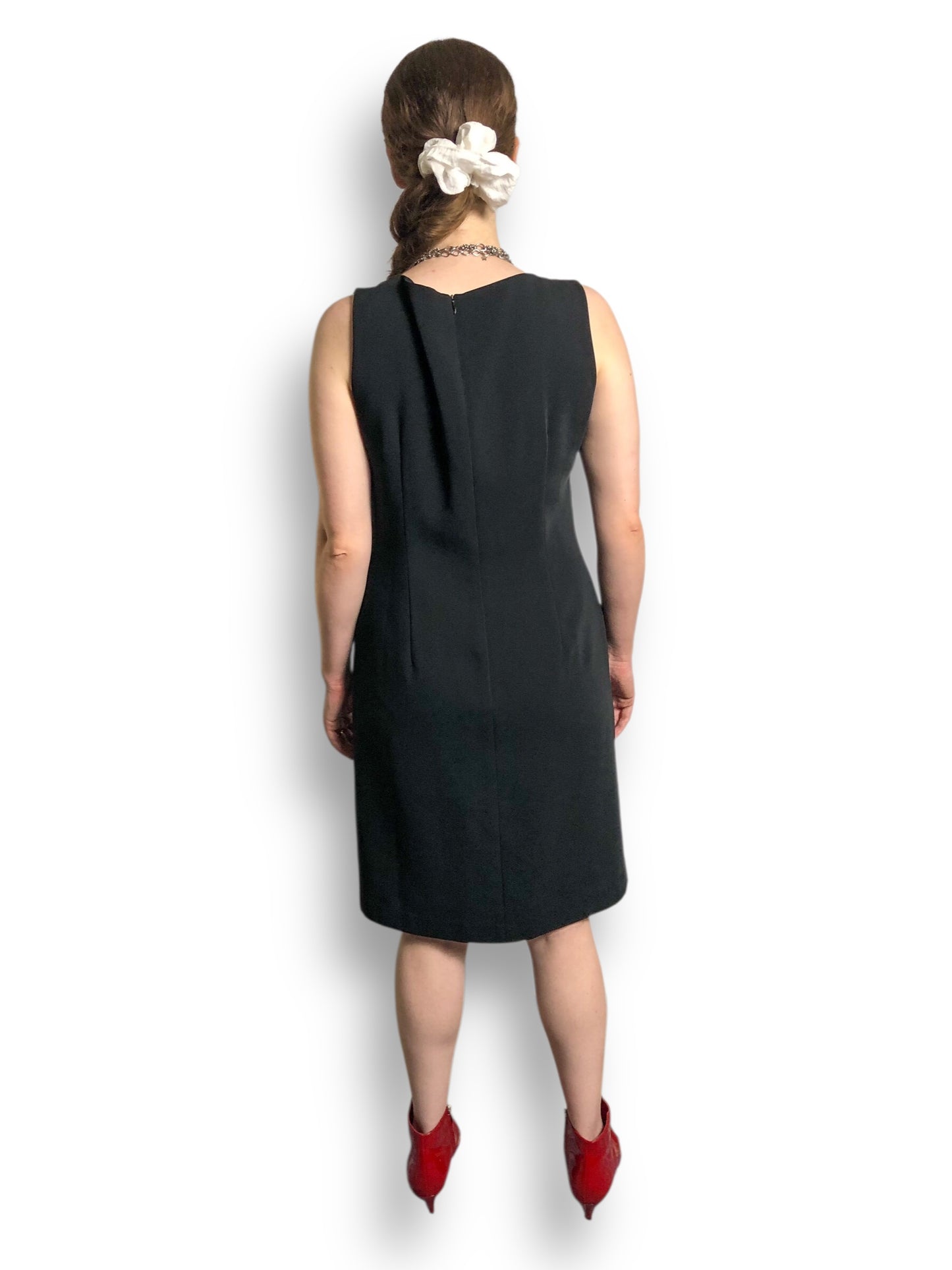 90’s/Y2K Black Pencil Dress (L)