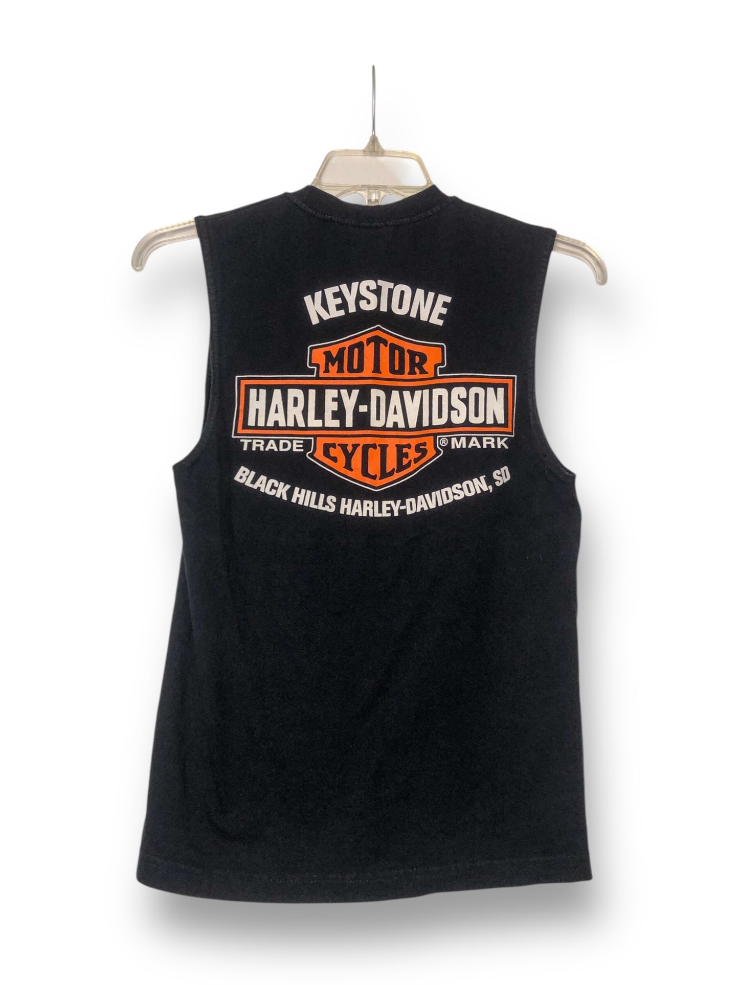 Harley Davidson Black Muscle Tank (S)