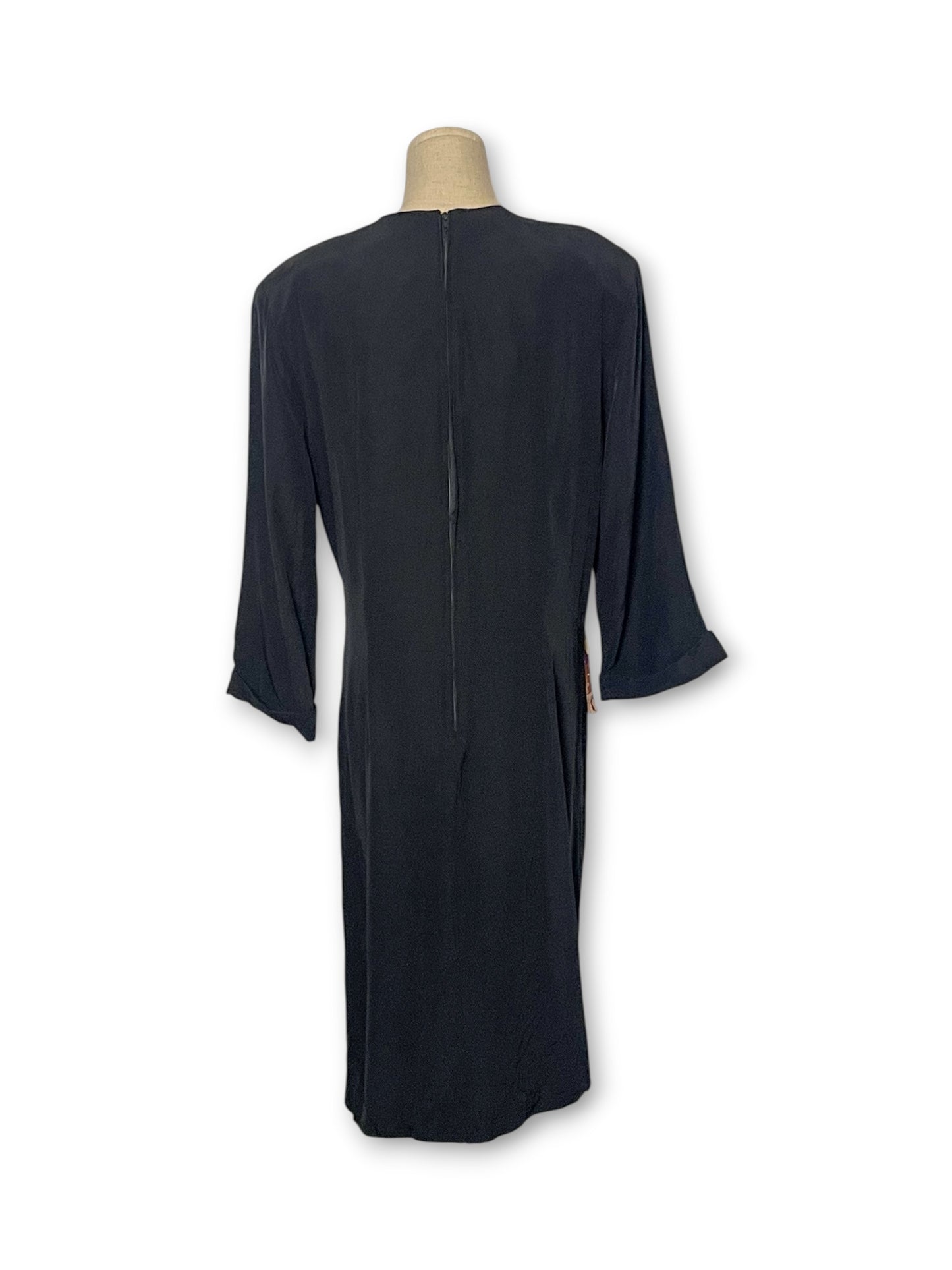 80’s/90’s Boho Grunge Pencil Dress (1X)