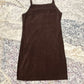 90’s Brown Mini Dress (S)