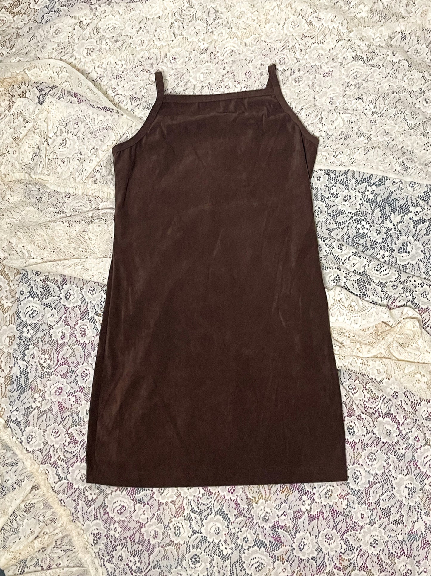 90’s Brown Mini Dress (S)
