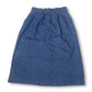 80’s Retro Denim Midi Skirt (M/L)