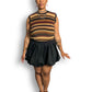 90’s Jones New York Striped Knit Tank Top (L)