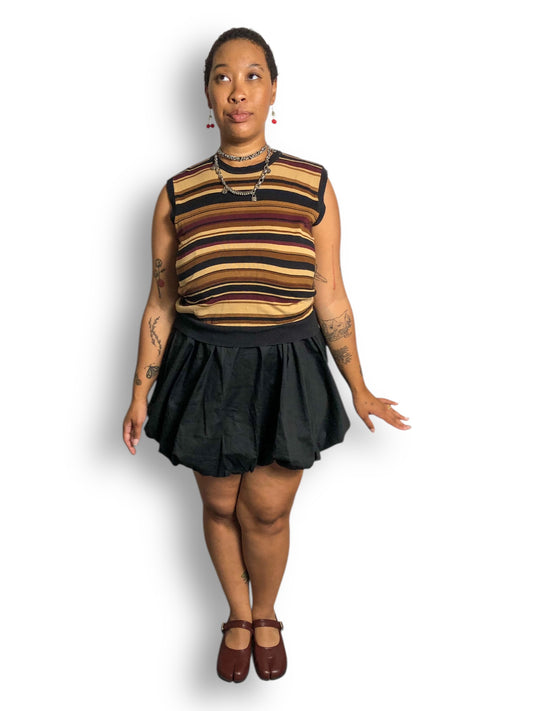 90’s Jones New York Striped Knit Tank Top (L)