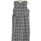 90’s Gingham Plaid Maxi Dress (L)