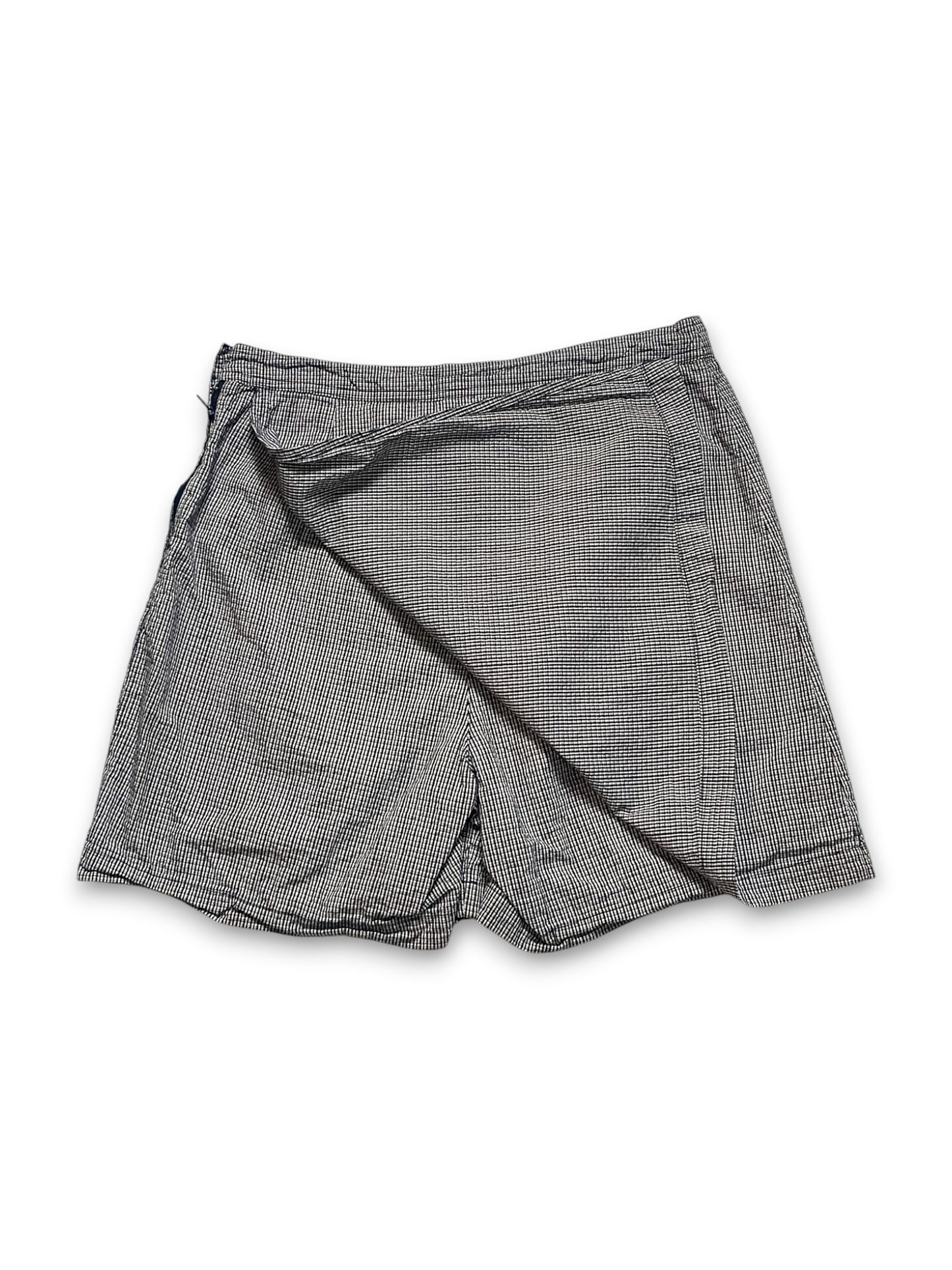 Y2K Micro Plaid Skort (M)