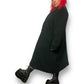 70’s/80’s Samuel Robert by Peter Hatsi Androu Black Trench Coat (2X)