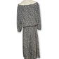 80’s Grunge Coquette Shirt Dress (XL)