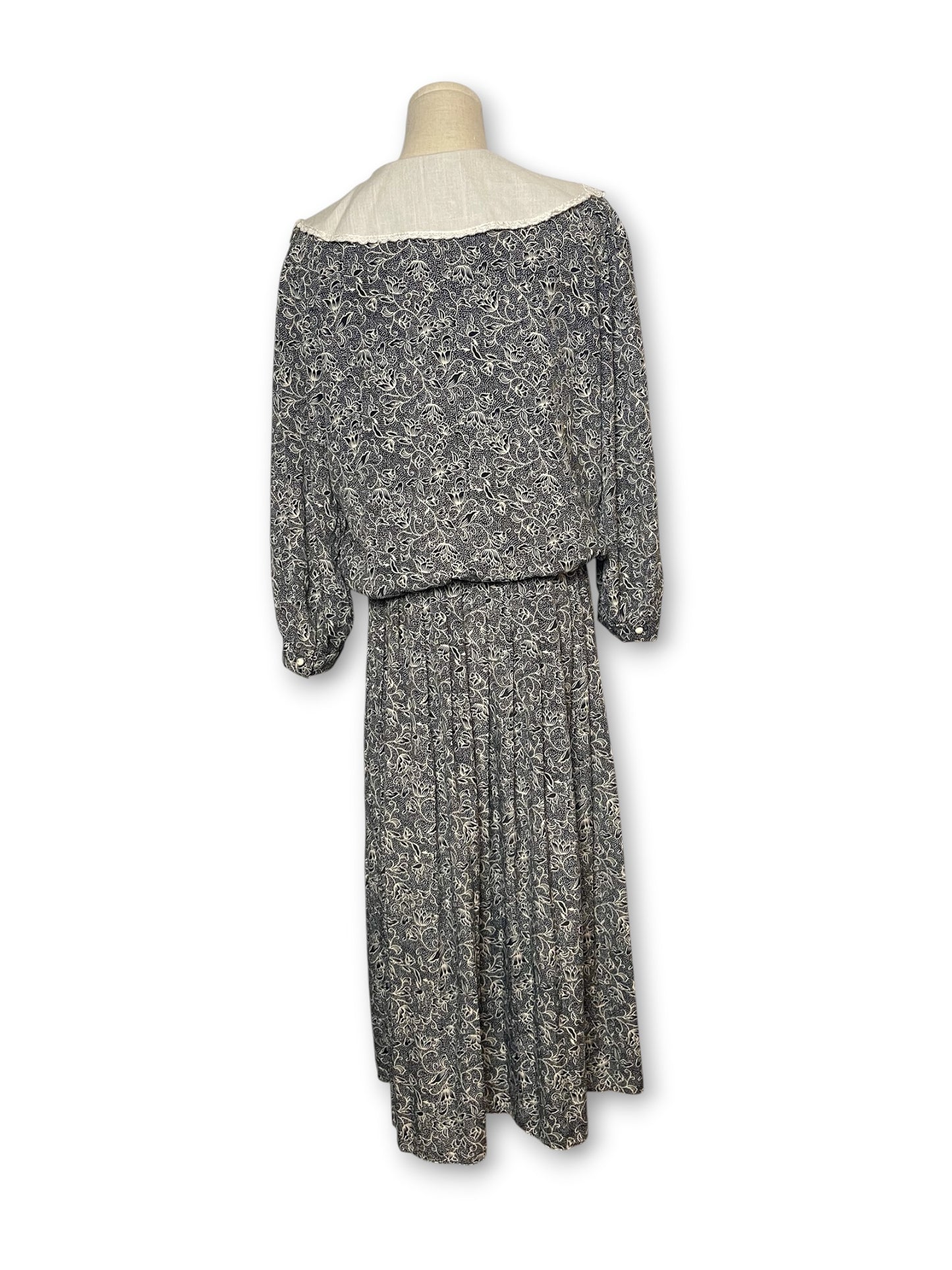 80’s Grunge Coquette Shirt Dress (XL)