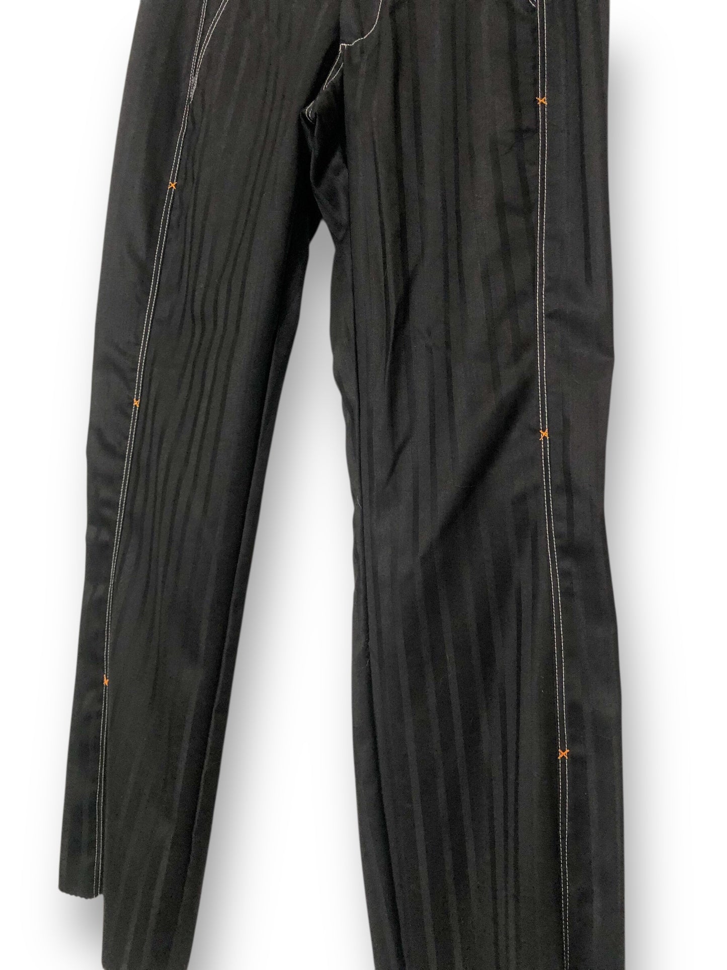 Black Striped Slacks (M)