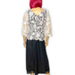 90’s Alex Evenings Retro Maxi Dress (M)