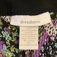 90’s/Y2K Print Pleated Tank Top (XL)