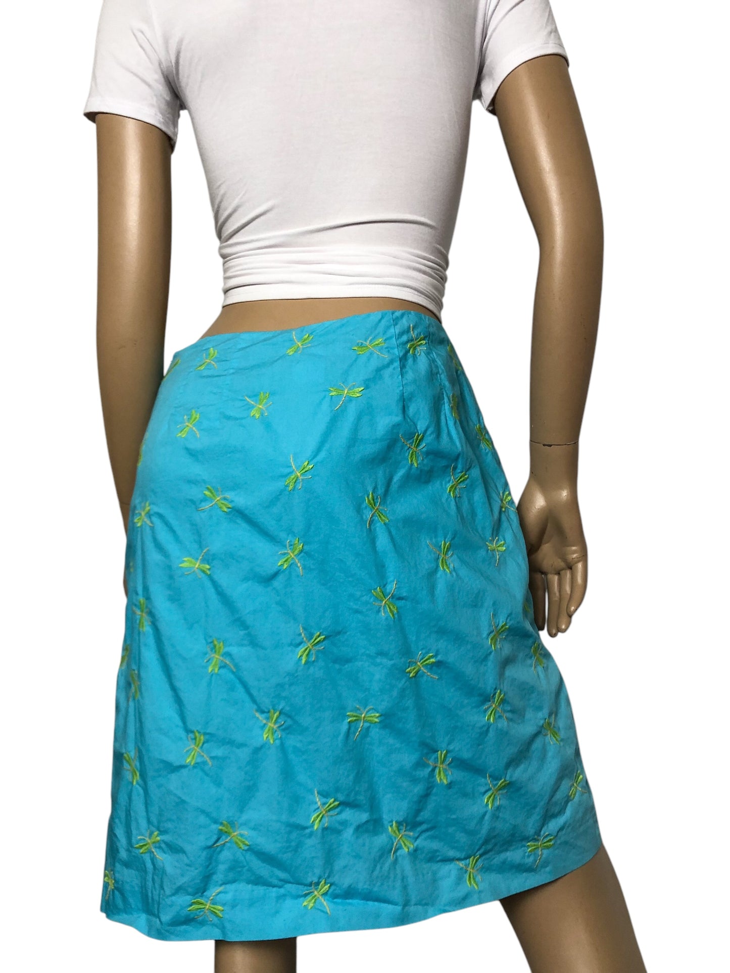 90’s Talbots Cyan Blue Skirt (M)
