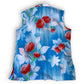 60’s/70’s Floral Sleeveless Blouse (L)