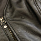 Y2K Harley Davidson Zip-Up Leather Vest (XL)