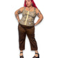 90’s Boho Capri Pants (2X)