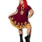90’s/Y2K Boho Whimsy Dress (OSFM)