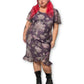 90’s Floral Midi Dress (1X)