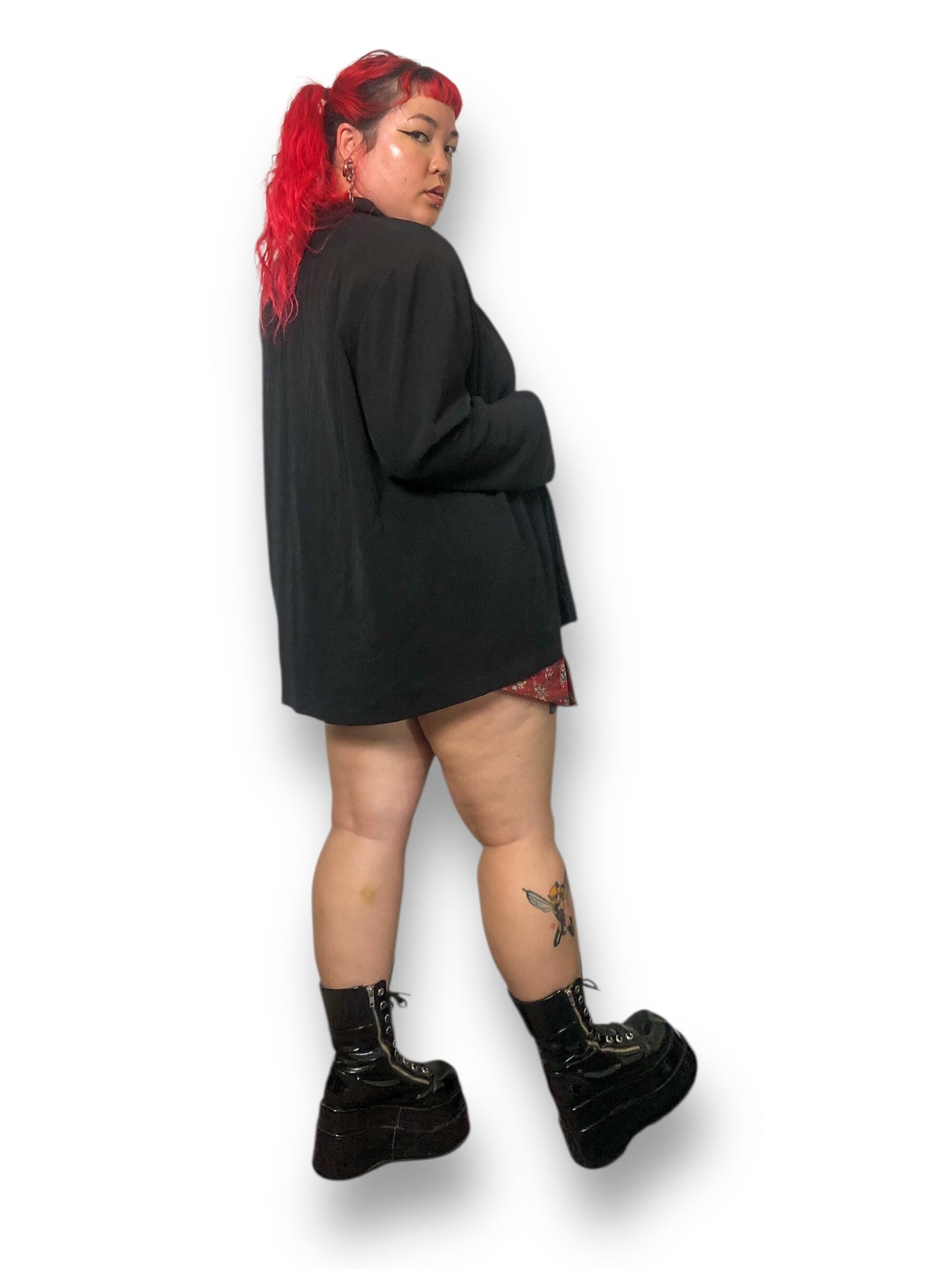 90’s Hino & Malee III Black Minimalist Blazer (M/L/XL/2X)