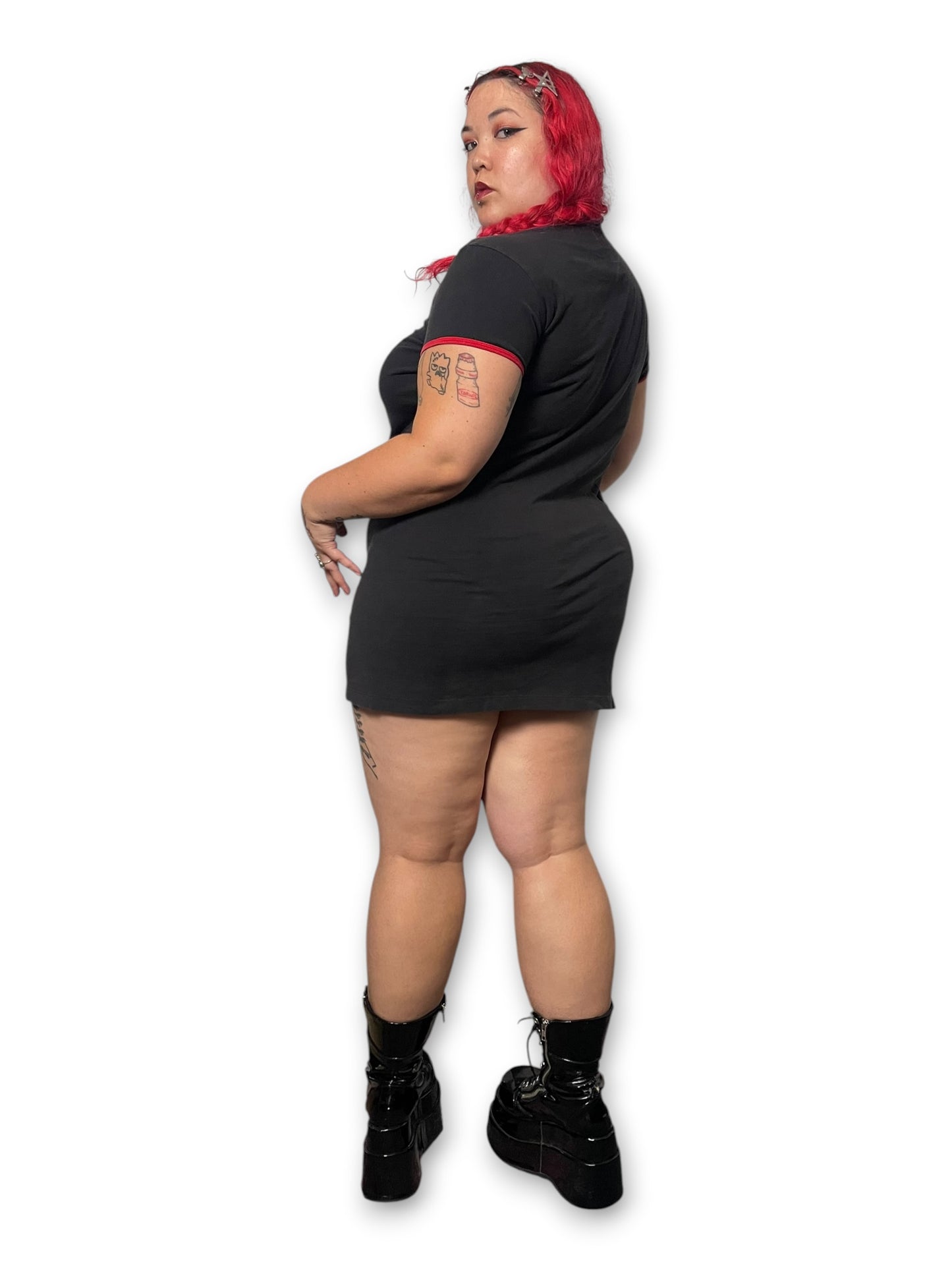Y2K Emo Mini Dress (XL)