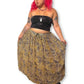 90’s Basic Editions Animal Print Checkered Midi Skirt (L/XL/2X/3X)