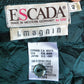 80’s Escada by SRB Forest Green Blouse (L)