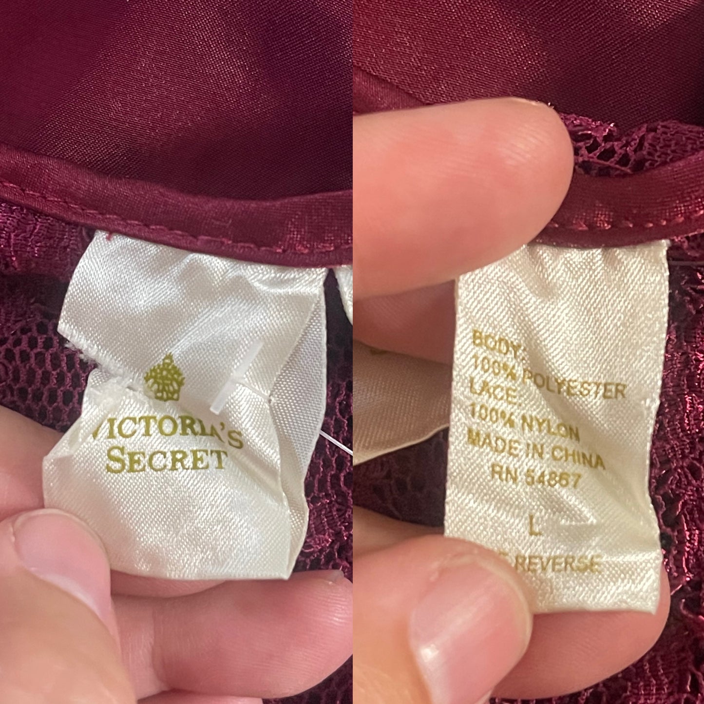 80’s Victoria’s Secret Slip Dress (L)