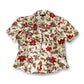 90’s/Y2K Floral Satin Blouse (XL)