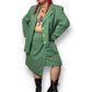 70’s August Max Woman Sage Green Skirt Suit (2X)