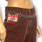 80’s/90’s Big House Drill Brown Corduroy Work Pants (L)
