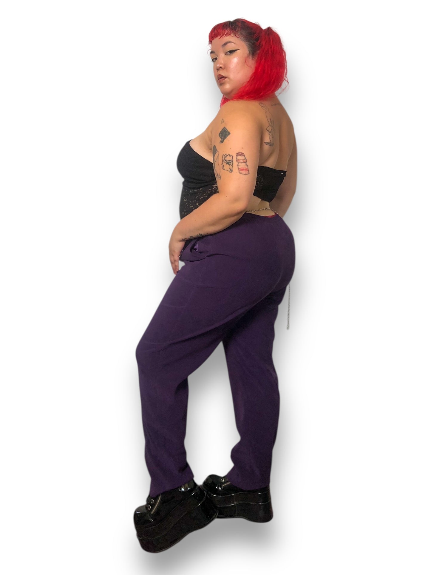 90’s/Y2K TanJay Purple Pants (XL/2X)