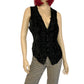 80’s Contempo Casuals Black Velvet Vest (L)