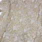 80’s/90’s Laurence Kazan White Floral Beaded Shirt (S)