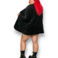 90’s/Y2K DG2 by Diane Gilman Black Velvet Blazer (XL/2X)