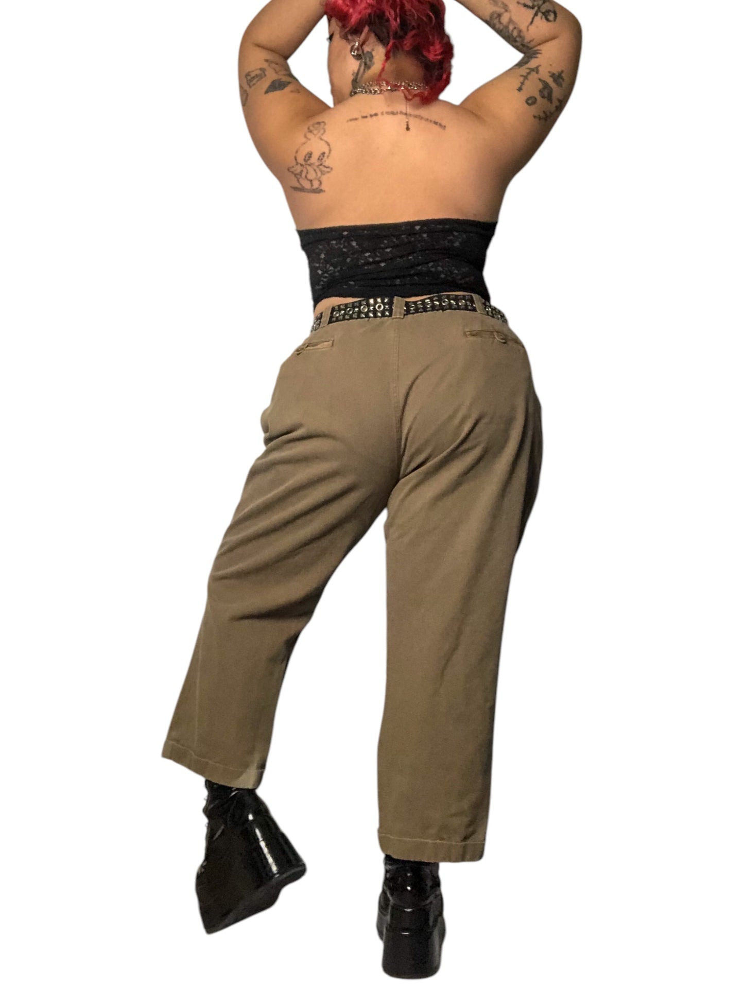 Y2K Orvis Khaki Hunting Pants (3X)