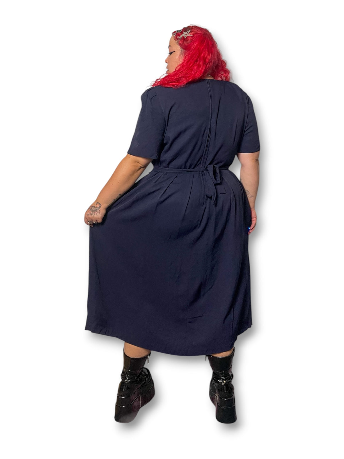 80’s/90’s Cottage Grunge Maxi Dress (2X/3X)