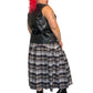 90’s Rebel Ryder Black Patchwork Leather Vest (2X/3X)